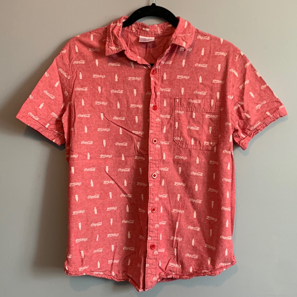 Coca-Cola Button Down